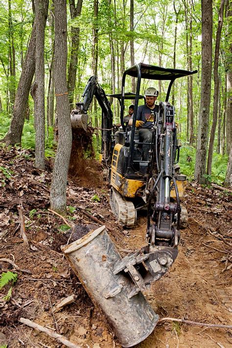 trail building machine tools